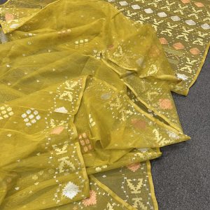 Exclusive jamdani saree