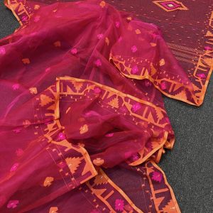 Exclusive jamdani saree